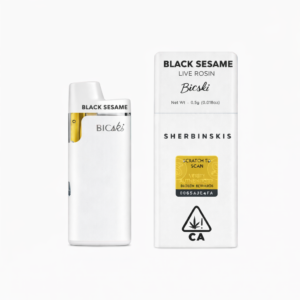 Sherbinskis Live Rosin Vape Black Sesame 0.5G