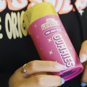 Mr Mushies Mushroom Gummies Pink Acqua Melon