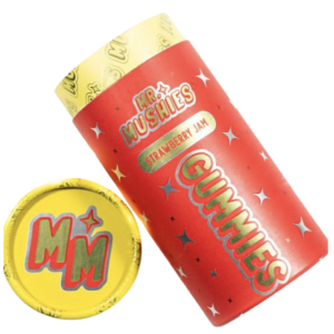 Mr Mushies Mushroom Gummies Strawberry Jam