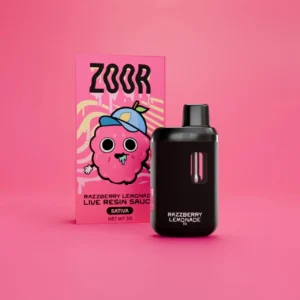 Zoor 3 Gram Disposable Vape Razzberry Lemonade