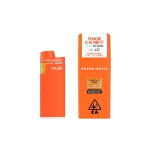 Sherbinskis Live Rosin Vape Tangie Sherbert 0.5 G