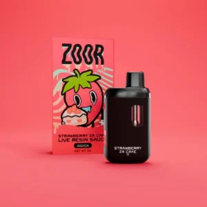 Zoor 3 Gram Disposable Vape Strawberry Za Cake