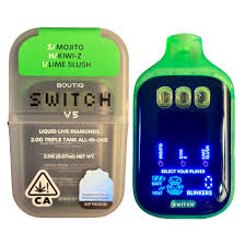 Boutiq Switch V5 Triple Tank 2G Disposable Mojito (Sativa)