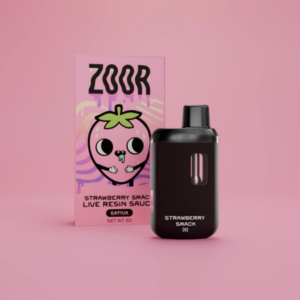 Zoor 3 Gram Disposable Vape Strawberry Smack
