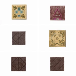 MANTRA - SHROOMS ORGANIC CHOCOLATE BARS - 3.5G PER BAR (16 PIECES PER BAR - 4 PIECES PER SERVING - 4 SERVINGS PER BAR)