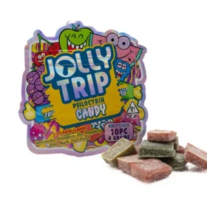 JOLLY TRIP - PSILOCYBIN CANDY - 4G ( 10 PIECES PER PACKAGE)
