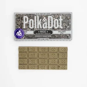 POLKA DOT - SHROOMS BELGIAN CHOCOLATE - 5G ( 250MG PER PIECE - 20 PIECES PER BAR)