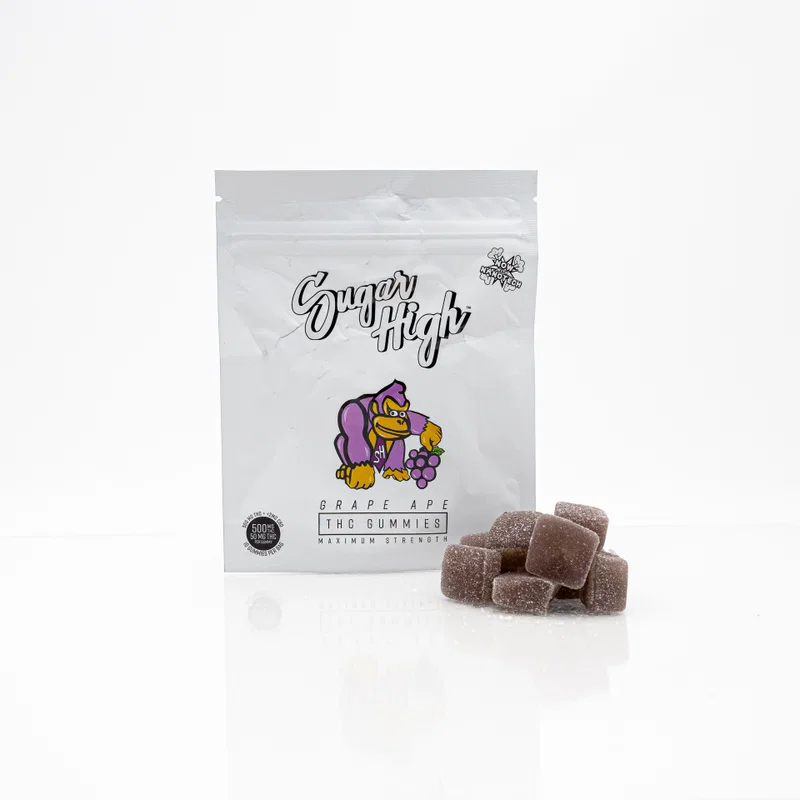 SUGAR HIGH - GUMMIES - W/ NANOTECHNOLOGY - MAXIMUM STRENGTH - 500MG THC + 2MG OF CBD PER PIECE (10 PIECES - 50MG PER PIECE) - Image 9