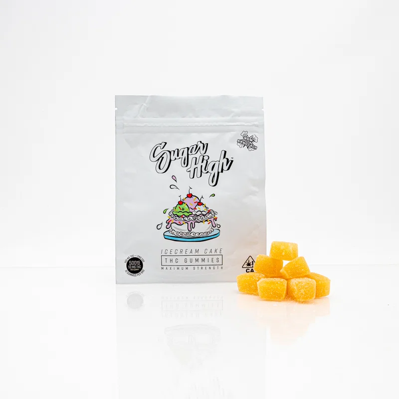 SUGAR HIGH - GUMMIES - W/ NANOTECHNOLOGY - MAXIMUM STRENGTH - 500MG THC + 2MG OF CBD PER PIECE (10 PIECES - 50MG PER PIECE) - Image 12