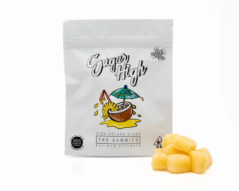 SUGAR HIGH - GUMMIES - W/ NANOTECHNOLOGY - MAXIMUM STRENGTH - 500MG THC + 2MG OF CBD PER PIECE (10 PIECES - 50MG PER PIECE) - Image 6
