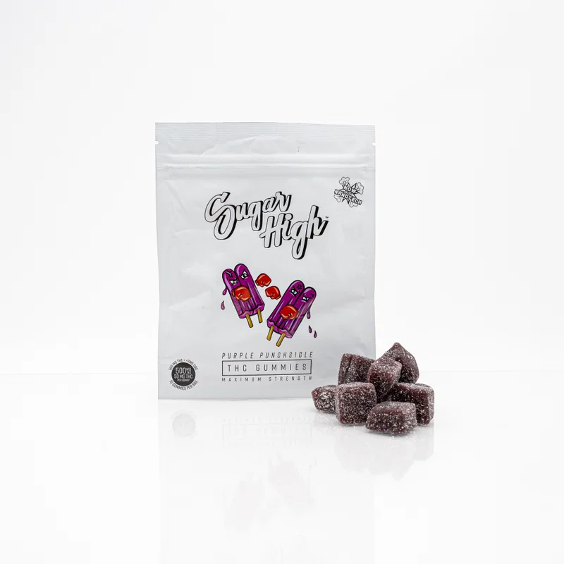 SUGAR HIGH - GUMMIES - W/ NANOTECHNOLOGY - MAXIMUM STRENGTH - 500MG THC + 2MG OF CBD PER PIECE (10 PIECES - 50MG PER PIECE) - Image 7